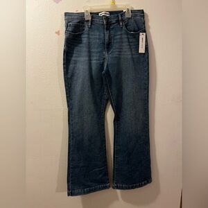 NWT DKNY Jeans Women’s High Rise Flare Classic Blue Jeans